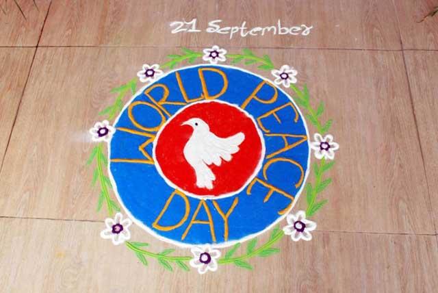 World Peace Day Celebration at MVM Wardha