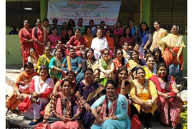 Sahasrasheersha Devi Mandal, female wing of Maharishi World Peace Movement celebrated International Women's Day at Kerwa Dam on 08th March 2020.