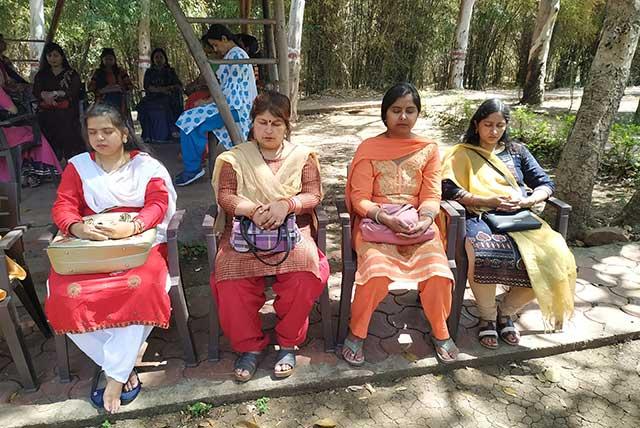 Sahasrasheersha Devi Mandal, female wing of Maharishi World Peace Movement celebrated International Women's Day at Kerwa Dam on 08th March 2020.