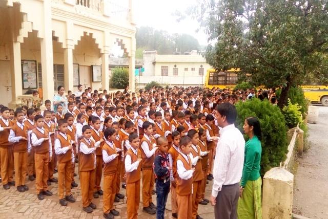 Celebration of Maharishi World Peace Day at MVM Pithoragarh we gracefully celebrated the occasion of Maharishi World Peace Movement.