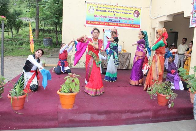 Celebration of Maharishi World Peace Day at MVM Almora we gracefully celebrated the occasion of Maharishi World Peace Movement.