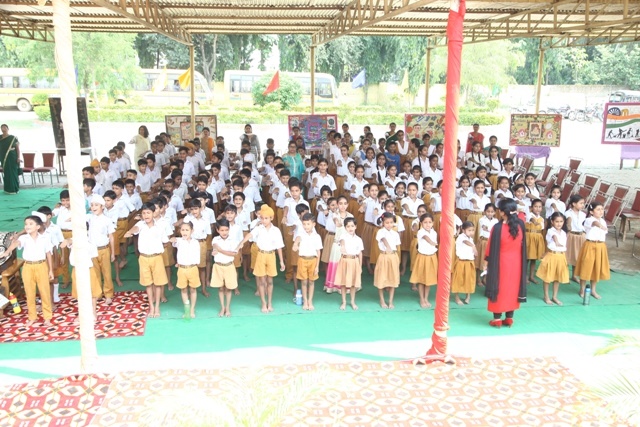 Celebration of Maharishi World Peace Day at MVM Yamuna Nagar we gracefully celebrated the occasion of Maharishi World Peace Movement.