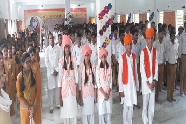 Celebration of Maharishi World Peace Day at MVM Sultanpur we gracefully celebrated the occasion of Maharishi World Peace Movement.